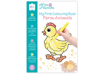 My First Colouring Book - Farm Animals