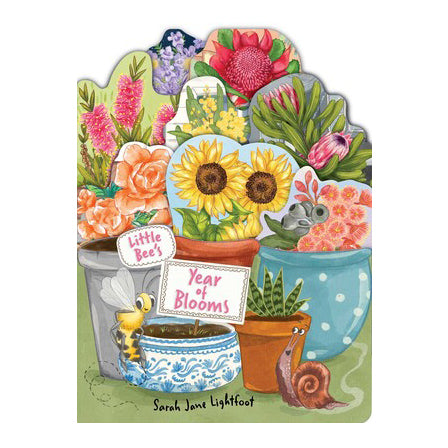 Little Bee's Year of Blooms Board Book