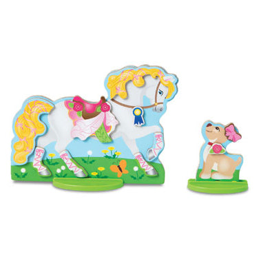 M&D - Show Horse Magnetic Dress Up Play Set