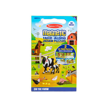M&D - Magnetic Take Along Jigsaw Puzzles - On the Farm