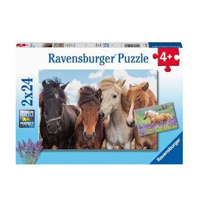 Rburg - Horse Friends Puzzle 2x24pc