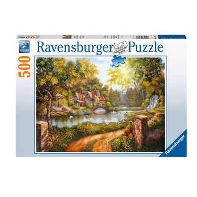 Rburg - Cottage by the River Puzzle 500pc