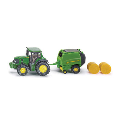 Siku - John Deere Tractor with Round Baler