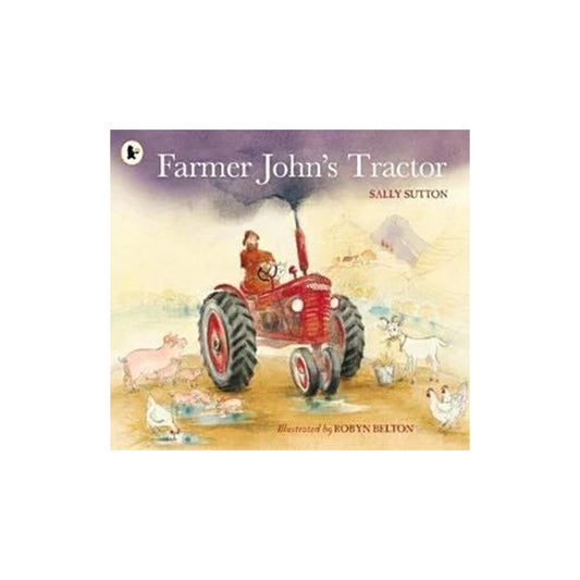 Farmer John's Tractor board book