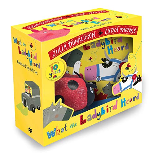 WHAT THE LADYBIRD HEARD BOOK AND TOY GIFT SET