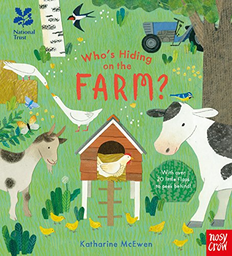 WHO’S HIDING AT THE FARM? Lift-a-flap book