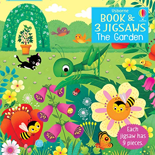 USBORNE BOOK AND JIGSAW: THE GARDEN