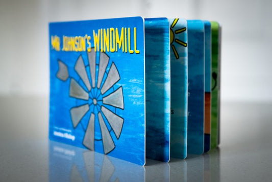 Mr Johnson's Windmill board book