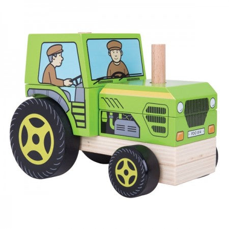 Bigjigs Toys Stacking Tractor
