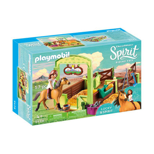 Playmobil - Horse Stable 'Lucky & Spirit'